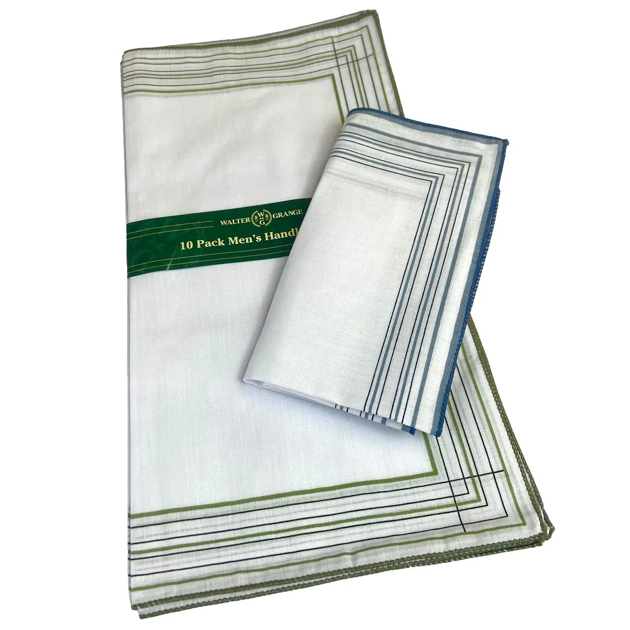 10 Men's Handkerchiefs