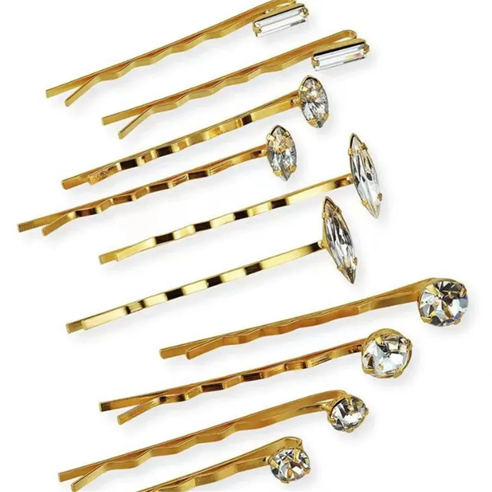 14-Piece Rhinestone Hairpins