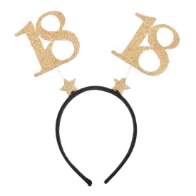 18th Glitter Headband