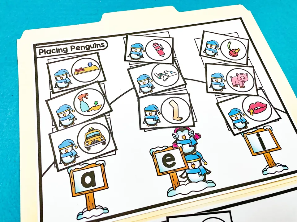 20 Early Finishers Activities, File Folder Games & Morning Work for January | Printable Classroom Resource | One Sharp Bunch