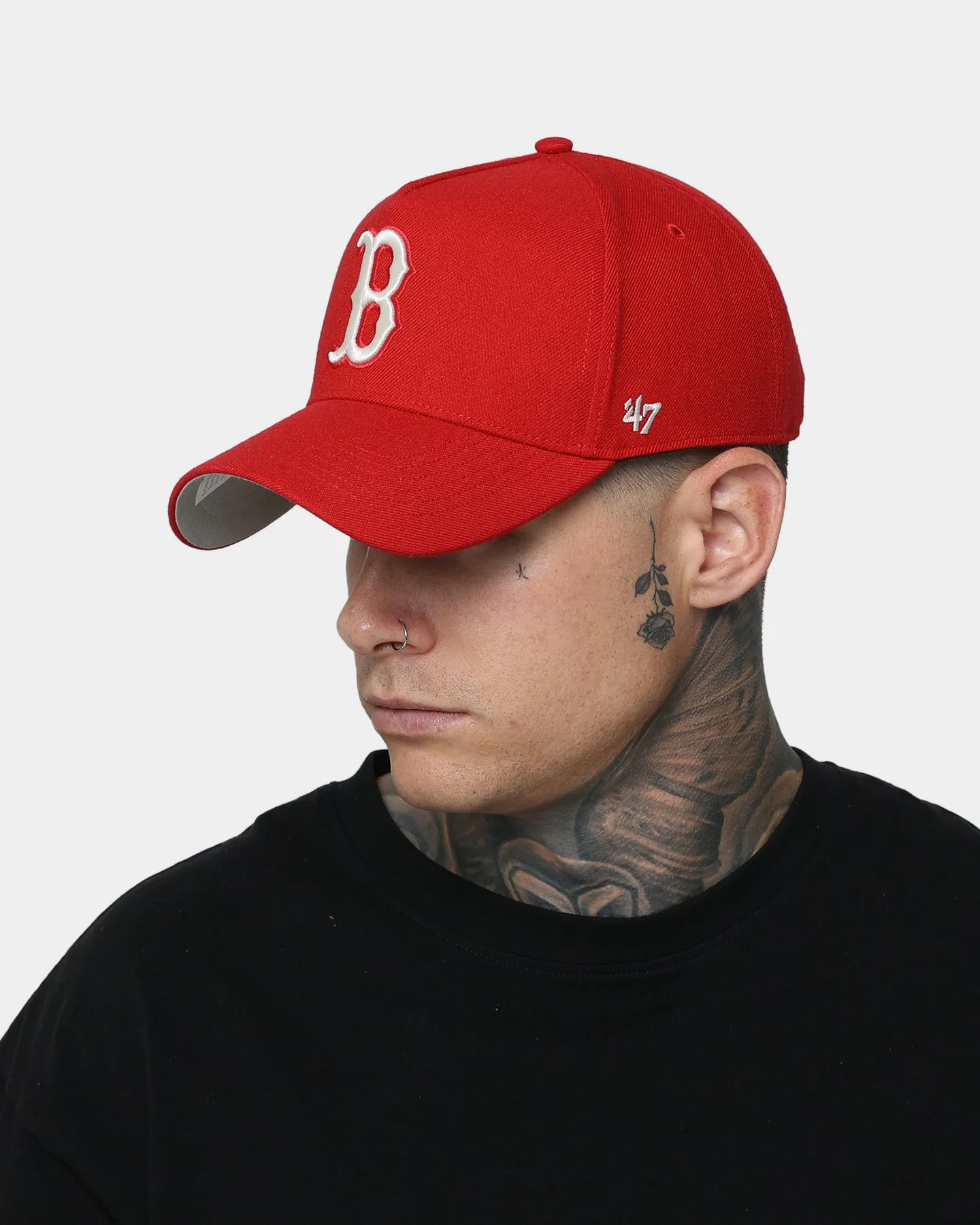 47 Brand Boston Red Sox 'Chili Red' MVP DT Replica Snapback Red/Natural