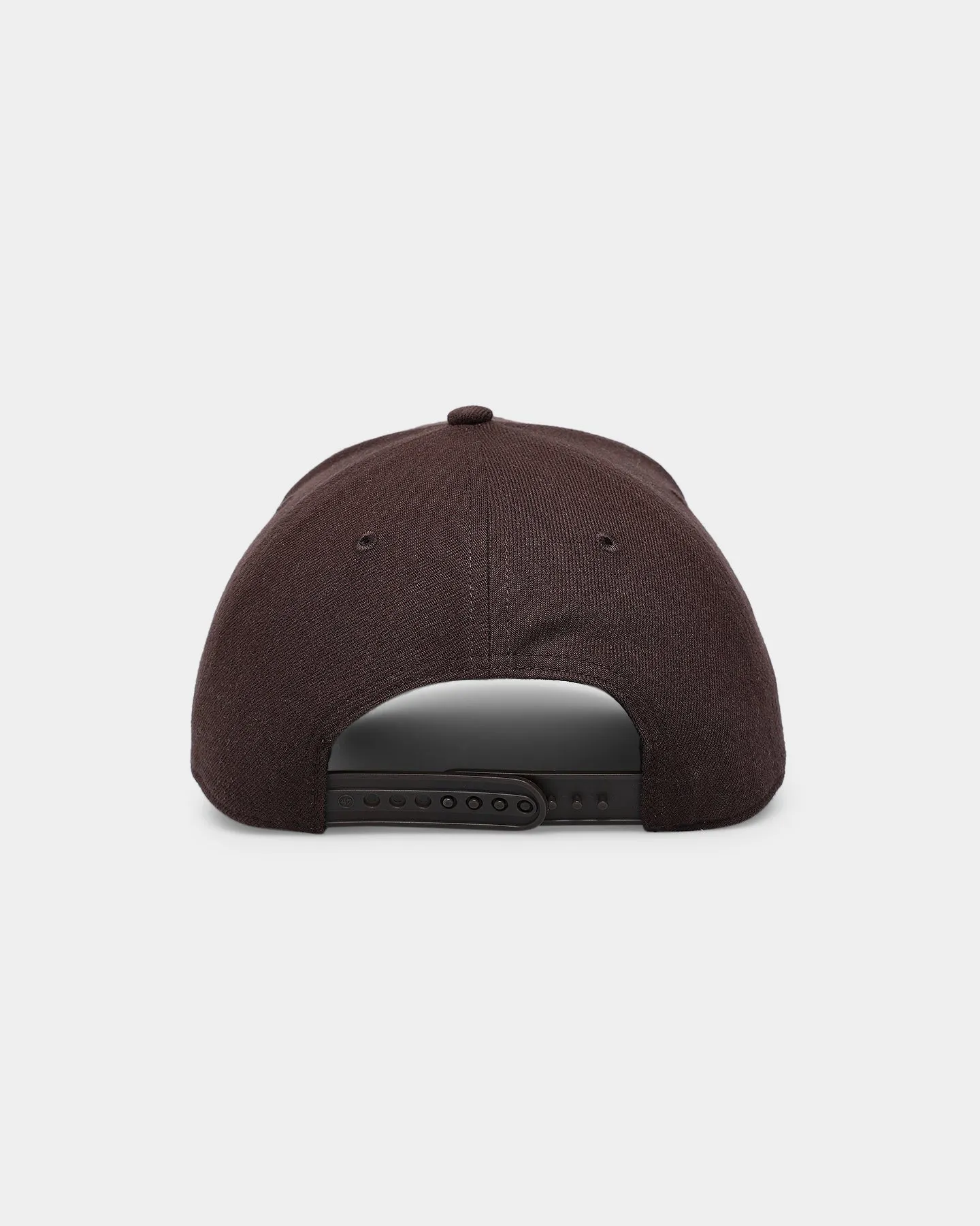 47 Brand Chicago Blackhawks MVP Dark Brown Snapback Cap - Adjustable Fitted Hat for Fans