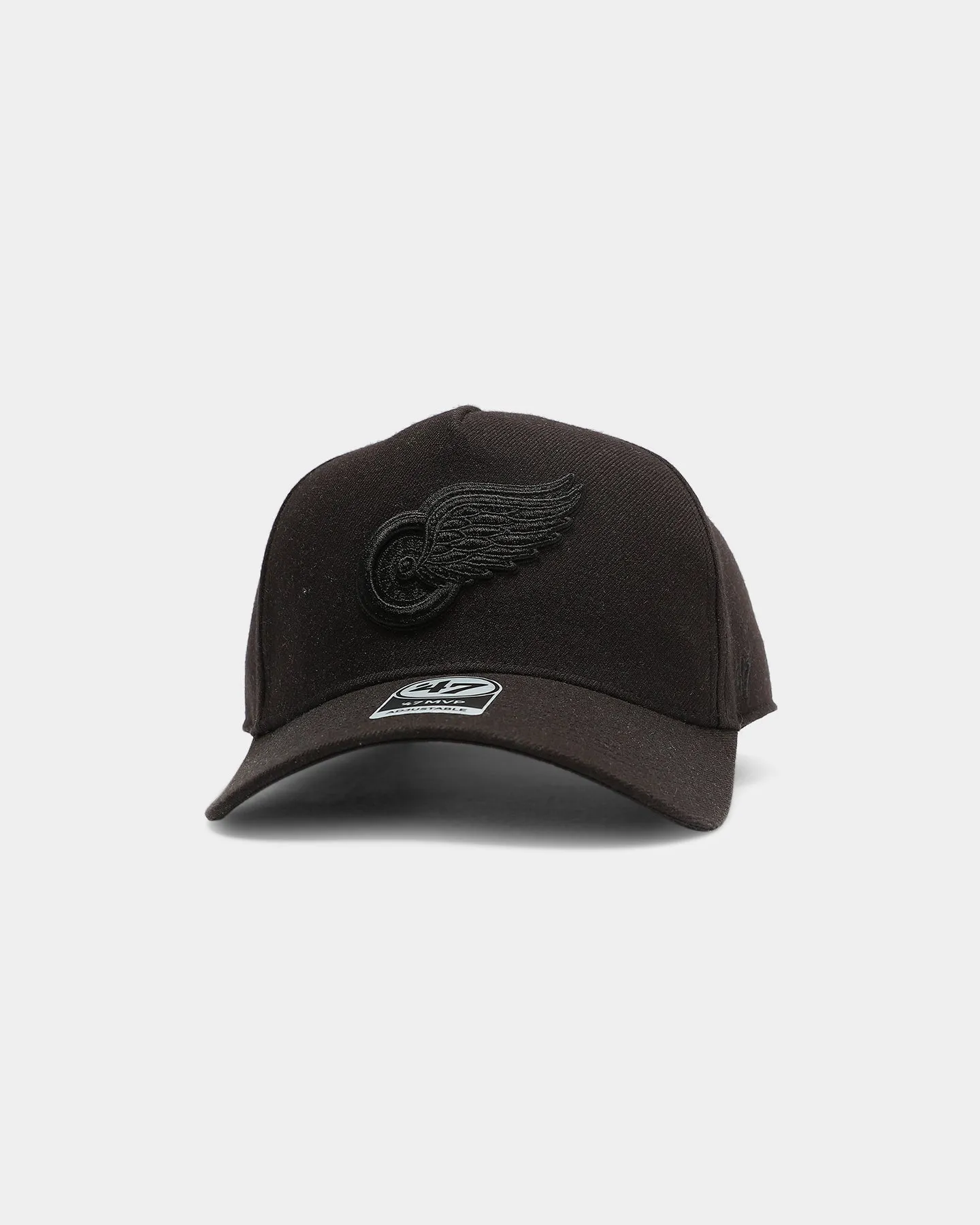 47 Brand Detroit Redwings Replica MVP DT Snapback Black/Black