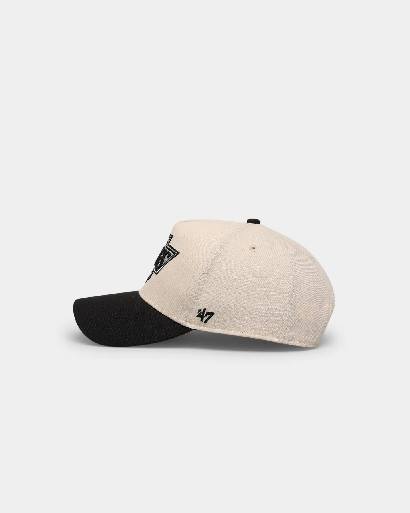 47 Brand Los Angeles Kings 'Off White/Team Logo' Replica MVP DT Snapback Natural
