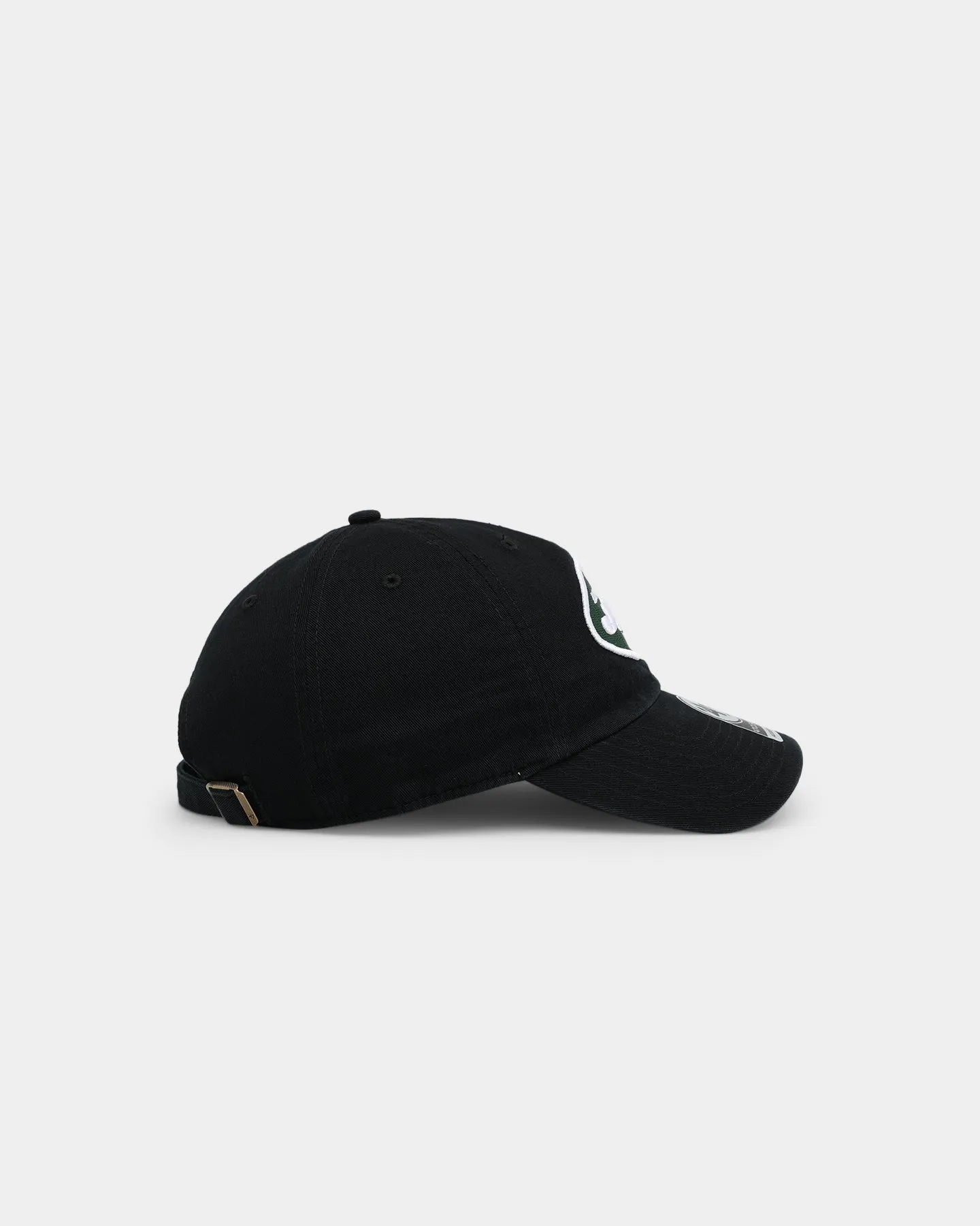 47 Brand New York Jets 47 Clean Up Strapback Black