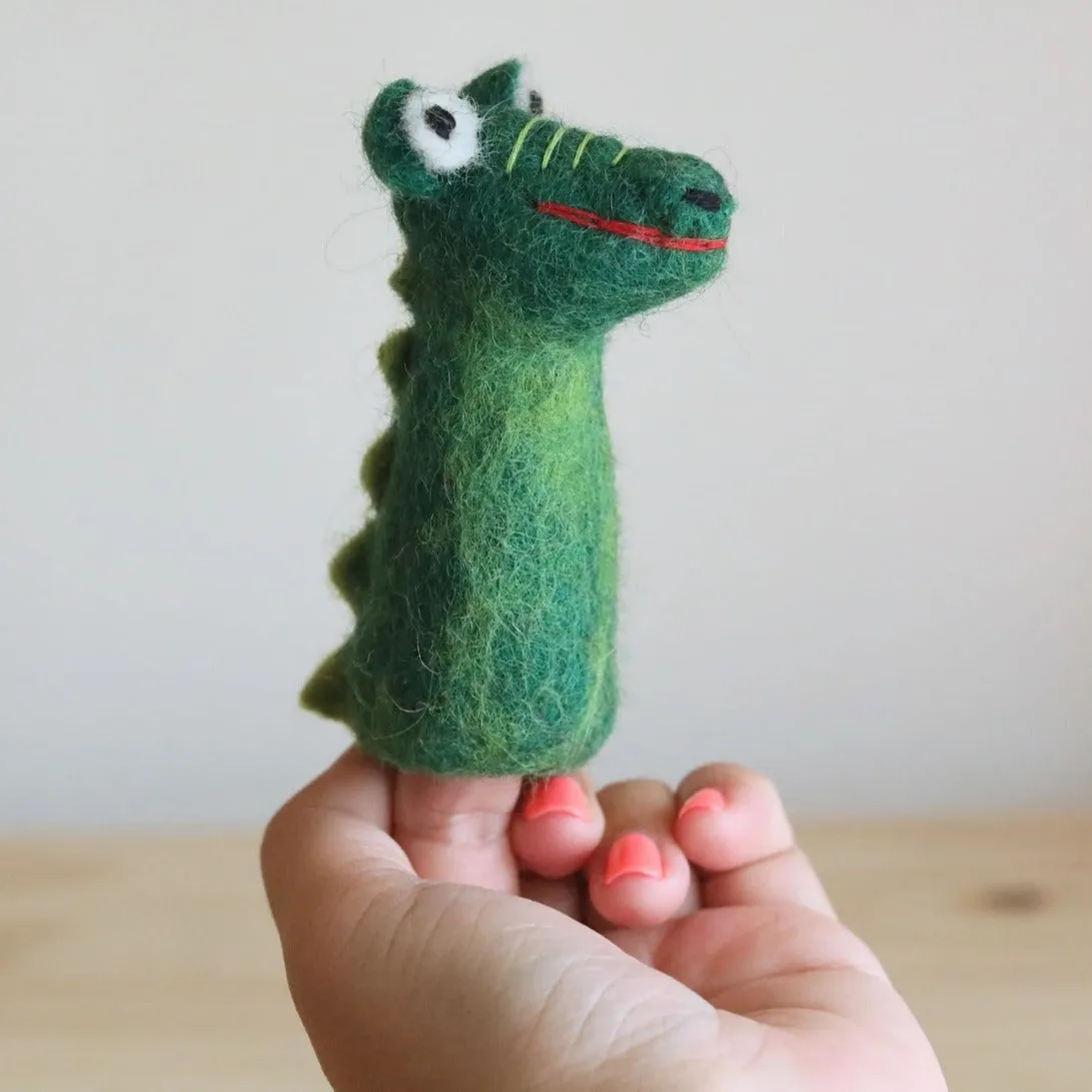 Alligator Finger Puppet