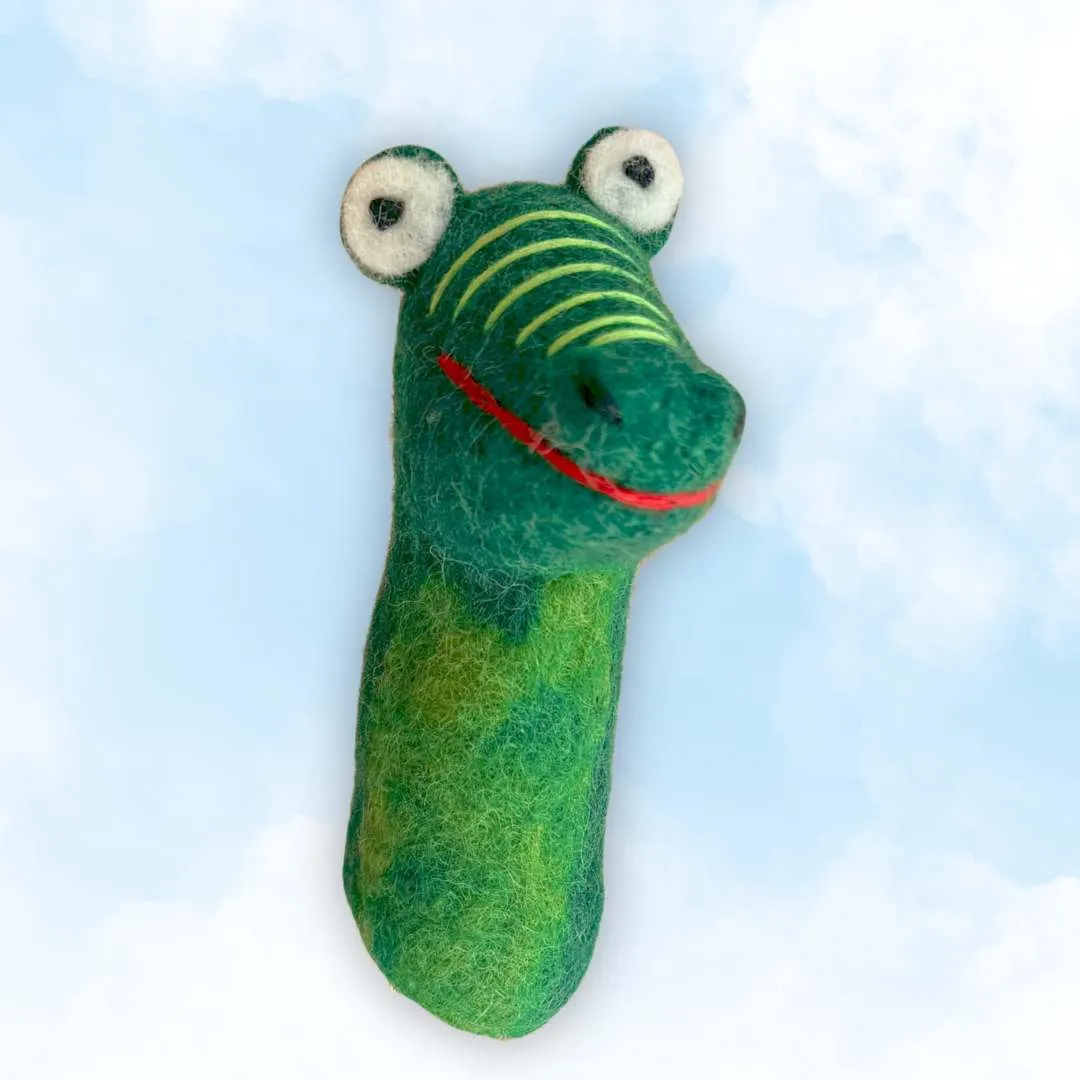Alligator Finger Puppet