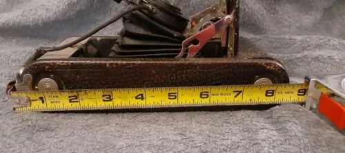 Antique Conley Junior Folding Camera Victo Lens Cable Release Takes 620 Film