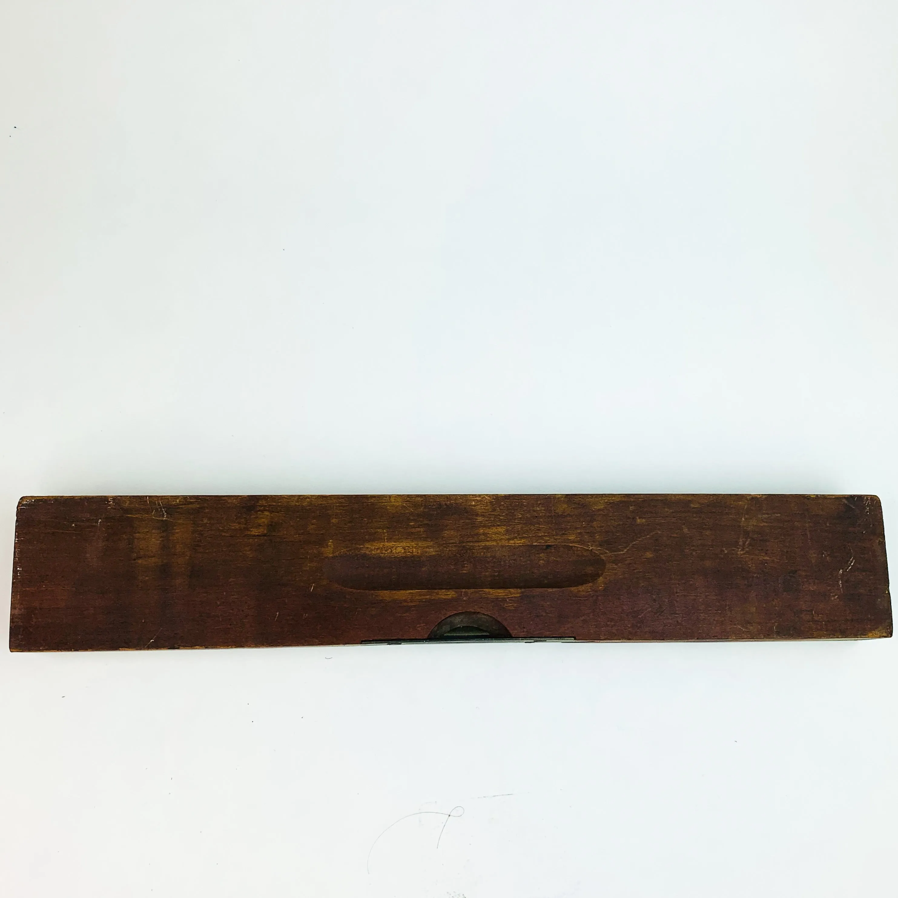 Antique / Vintage Level Wood & Brass Level Tool