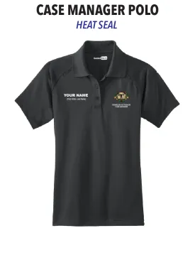 Atascadero Police - Women's (Heat Seal) Short Sleeve Polo -CASE MANAGER-