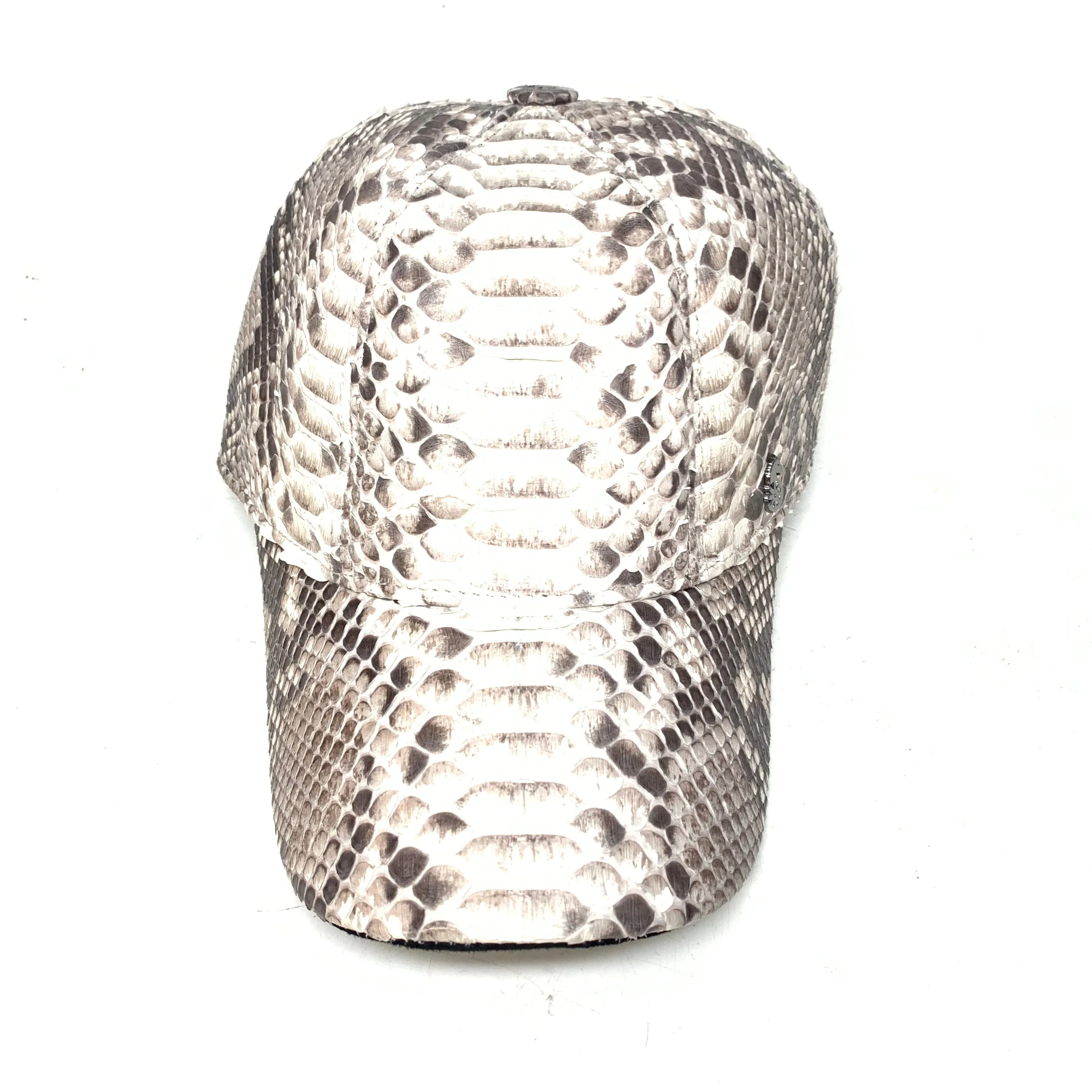 Barya NewYork All-Over Natural Python Strap-Back Base Ball Hat