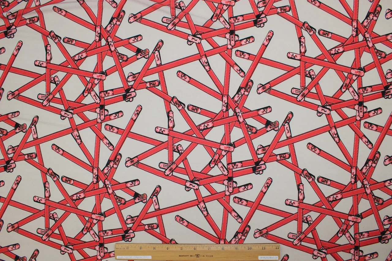 Belt It Out ITY - Reds on Taupe