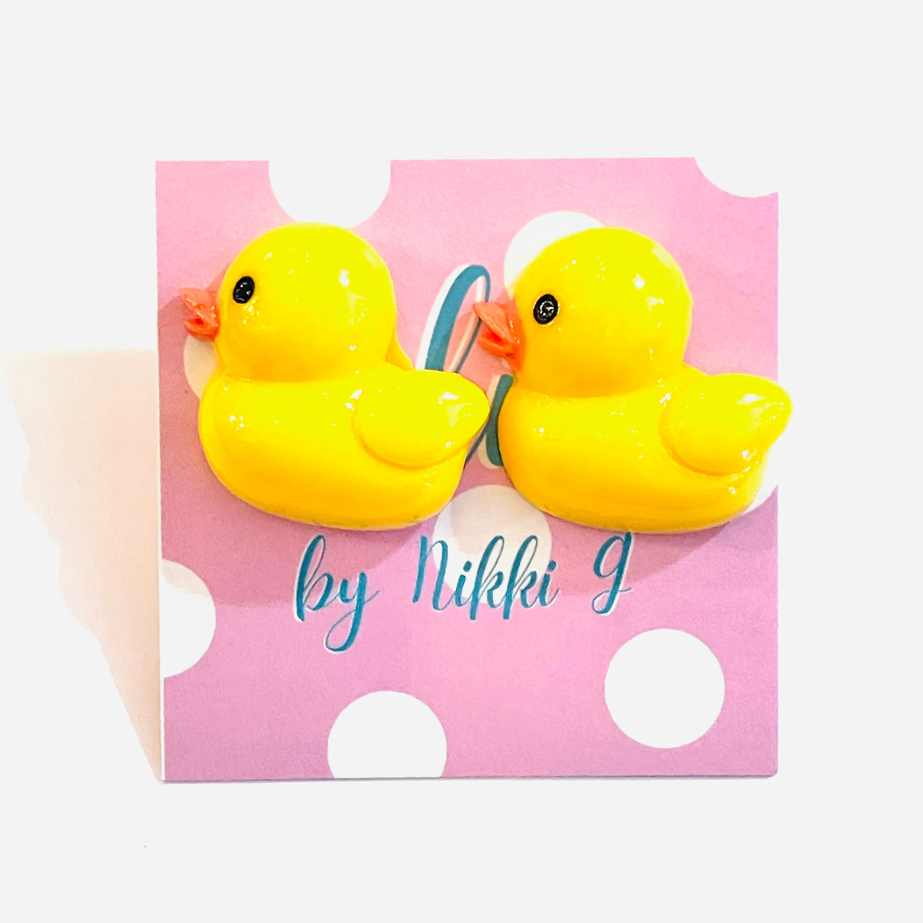 Big Duckie Stud Earrings