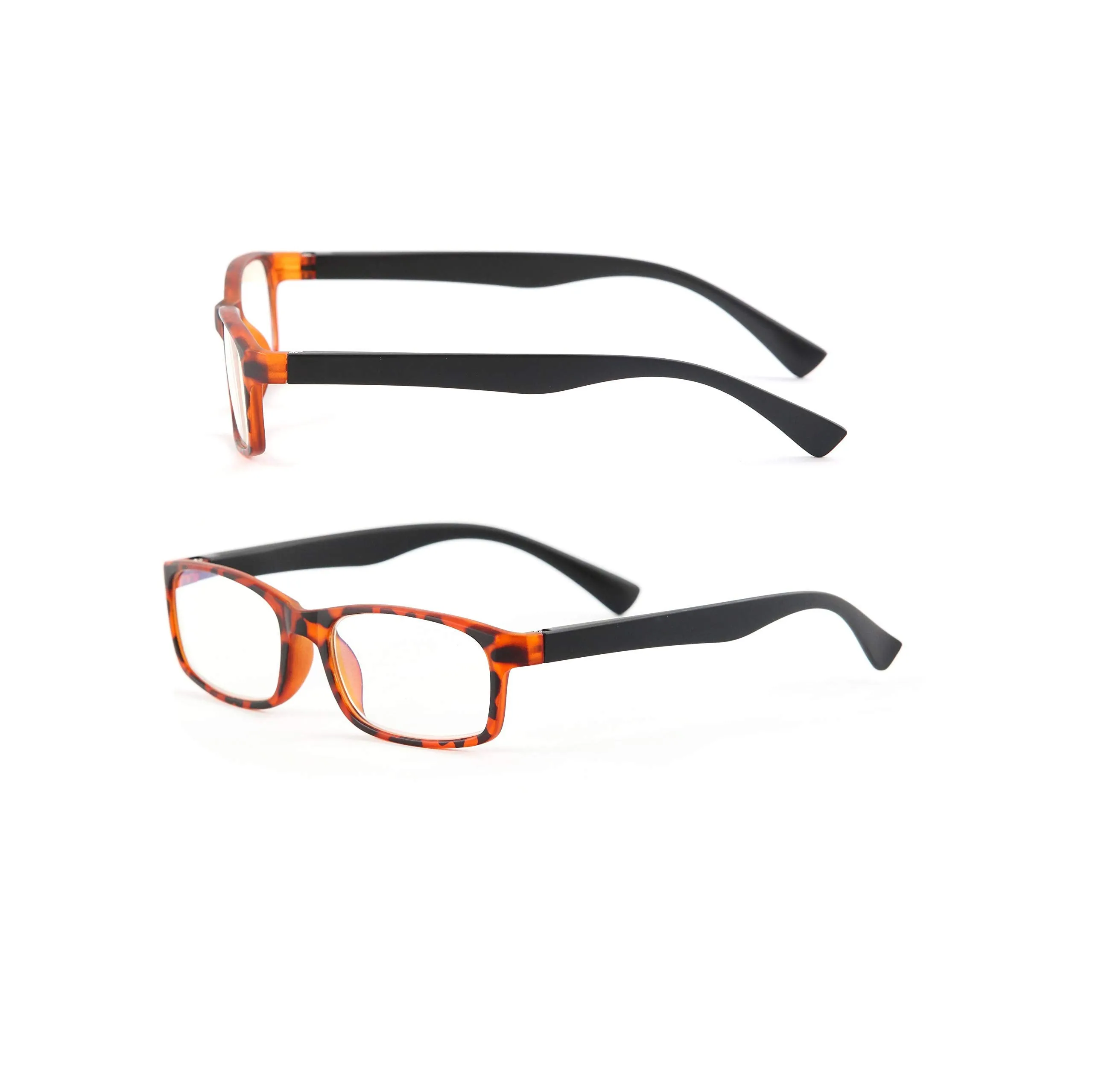Blue-Light-Blocking-Reading-Glasses-Tortoise-Black-0-00-Magnification-Computer-Glasses