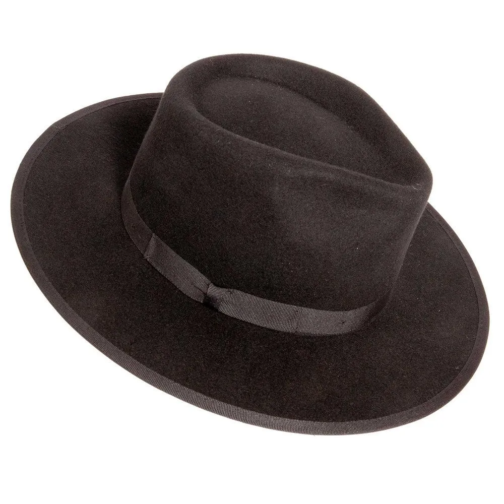 Bondi | Mens Wide Brim Felt Fedora Hat