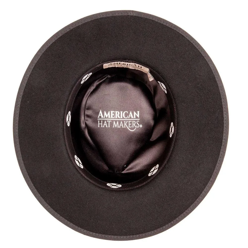 Bondi | Mens Wide Brim Felt Fedora Hat
