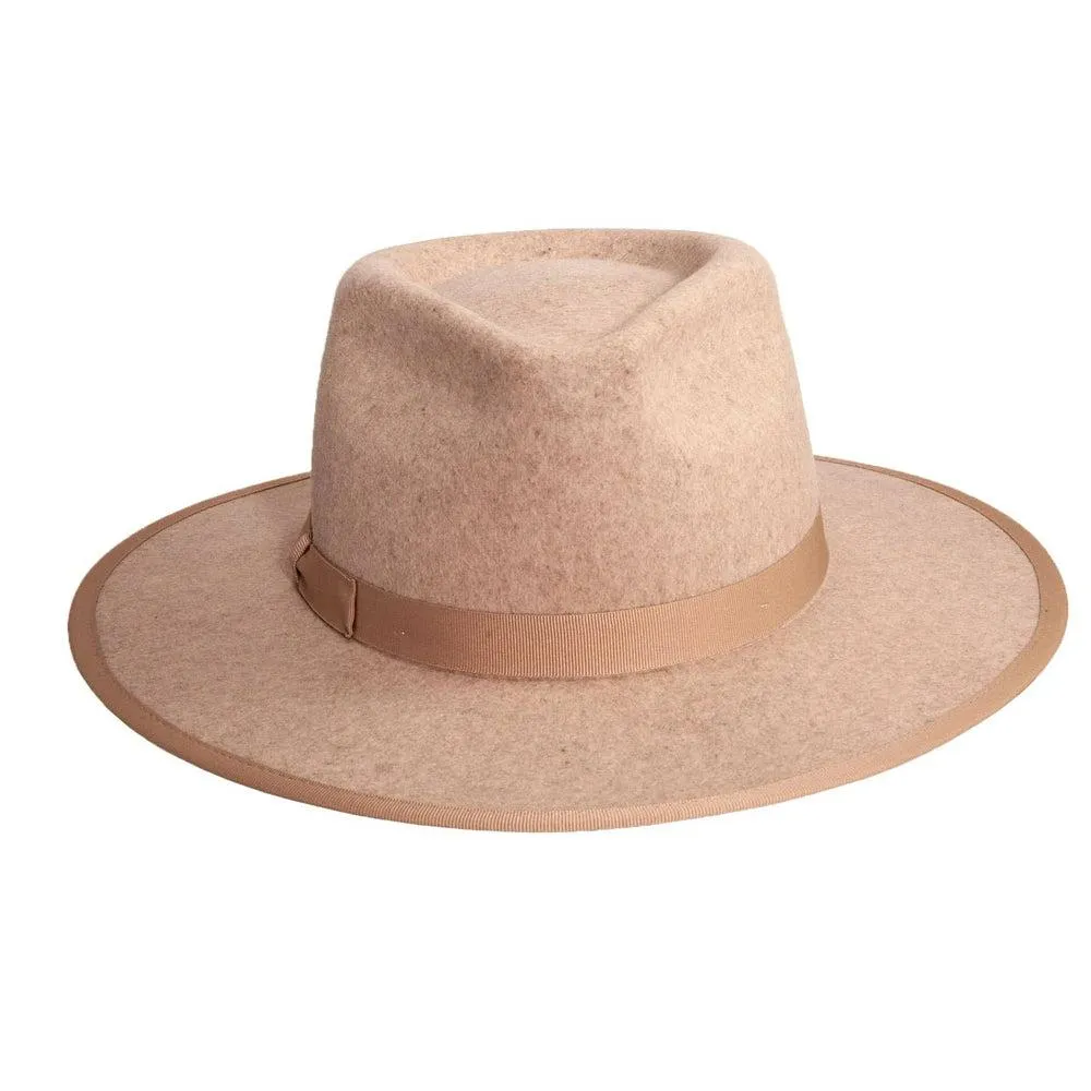 Bondi | Mens Wide Brim Felt Fedora Hat