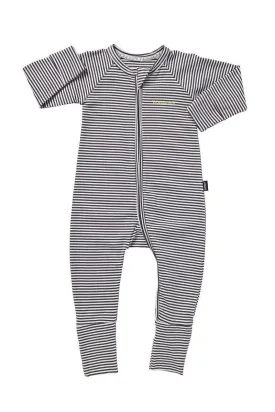 Bonds 2 Way Zip Wondersuit - Absolute Steel & White Stripe