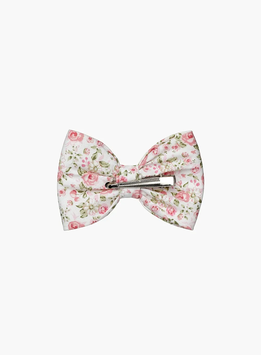 Bow Hair Clip in Pink Catherine Rose