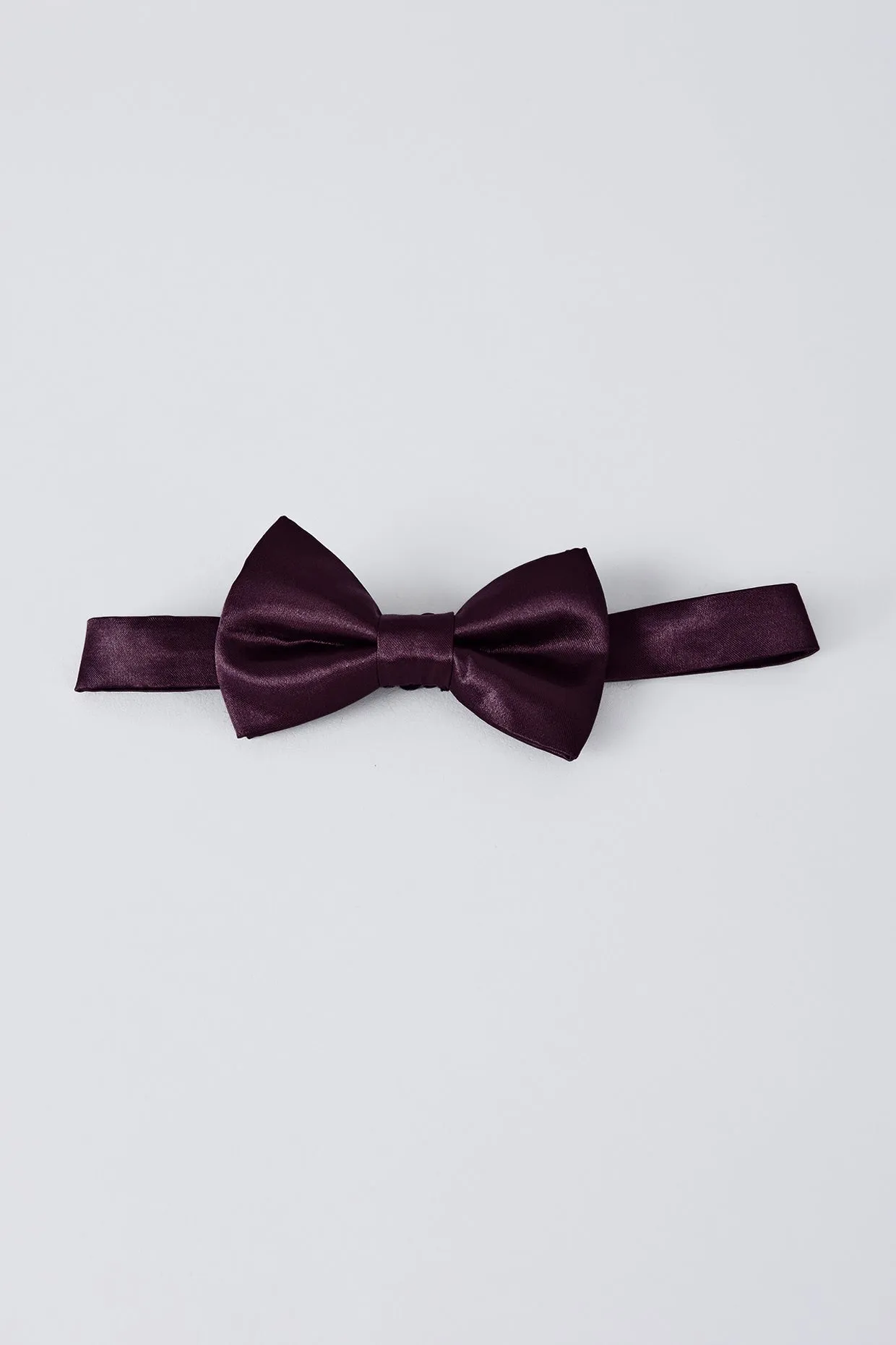 Bowtie & Pocket Square Box - Plum
