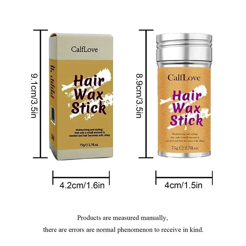 Calf Love Hair wax styling Stick Best wax stick for flyaways