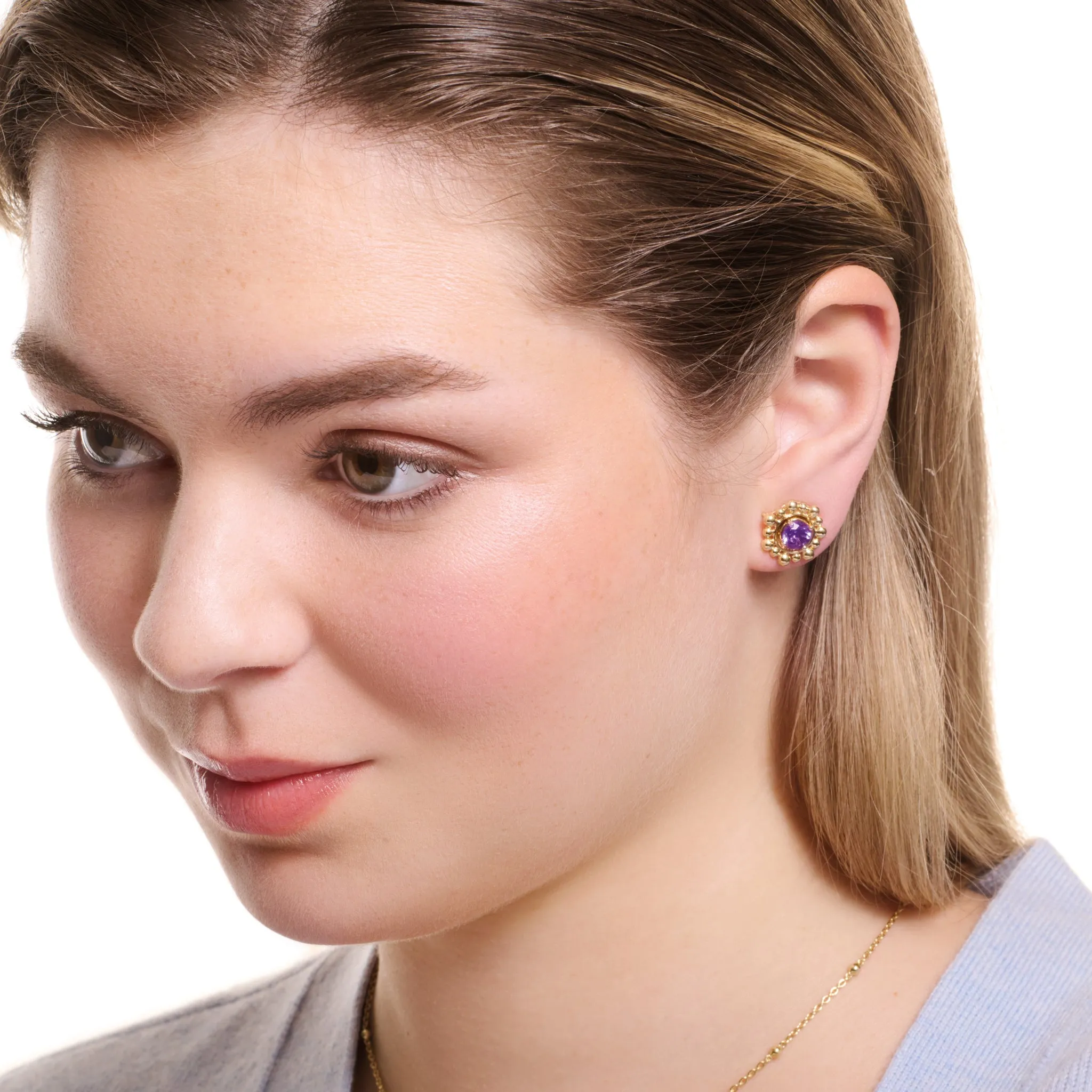 Cholula Earring Halos Silver