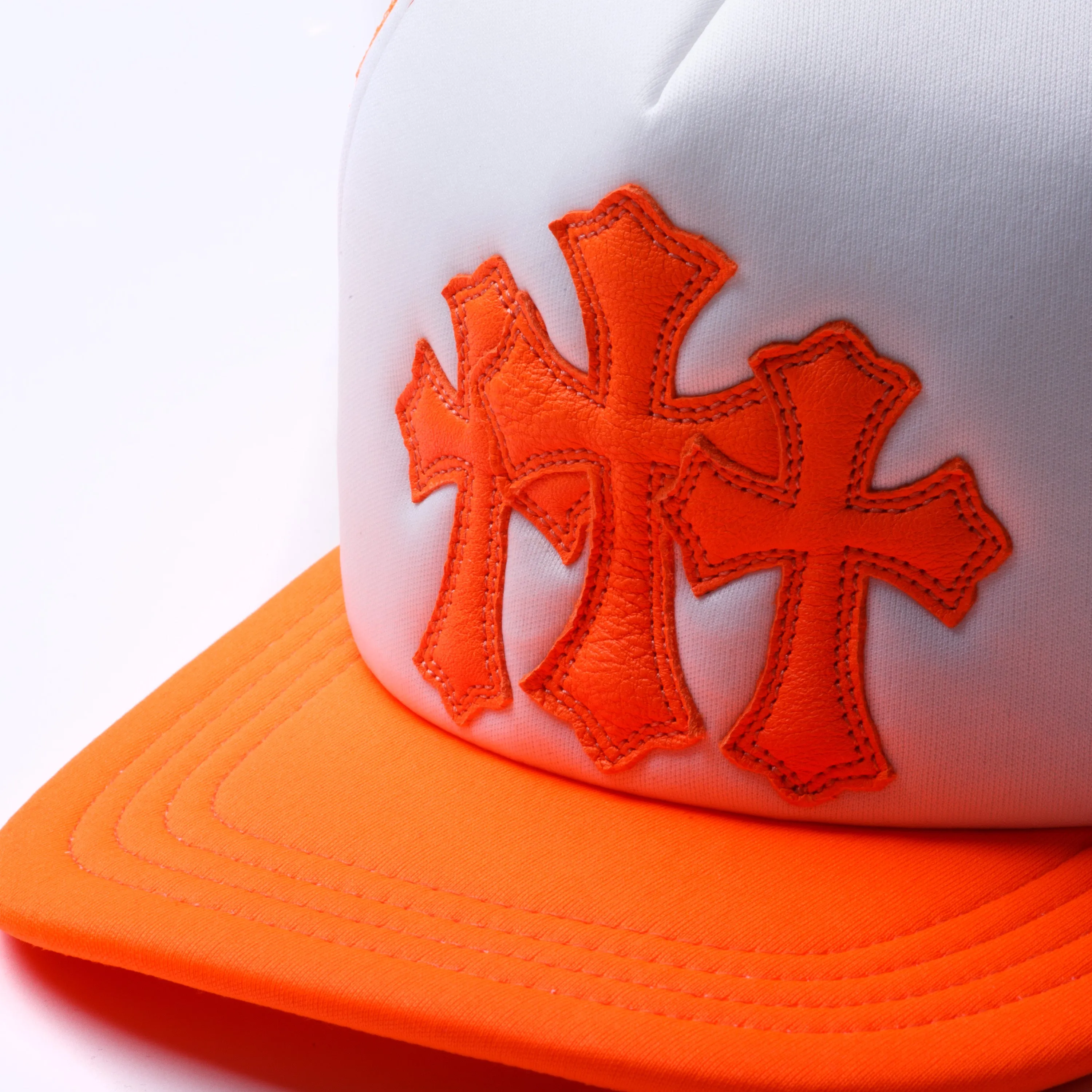 Chrome Hearts Cemetery Trucker Orange