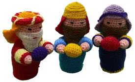Crocheted Nativity Collection "Three Wise Men"
