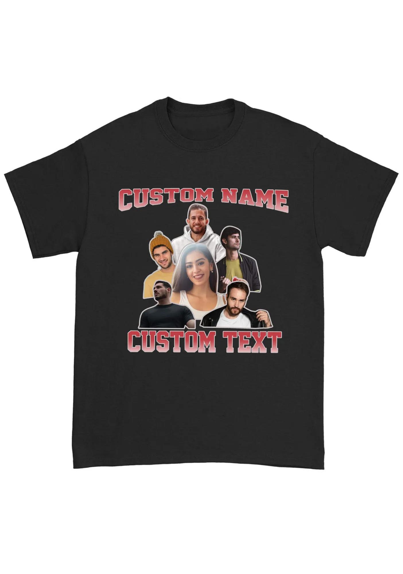 Custom Boyfriend Group Chunky Shirt