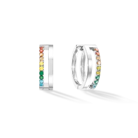 Eternal Unity Hoops silver-multicolour