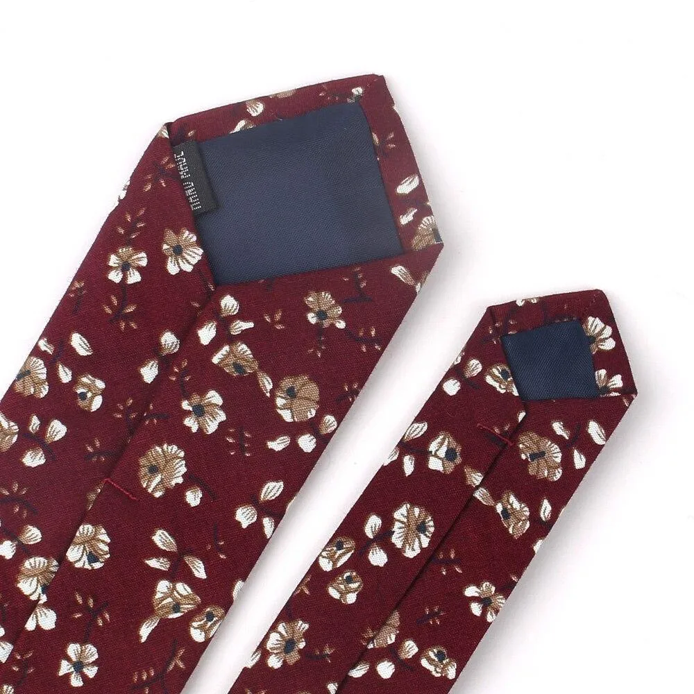 Floral Cotton Boho Tie