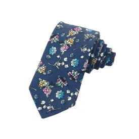 Floral Cotton Boho Tie