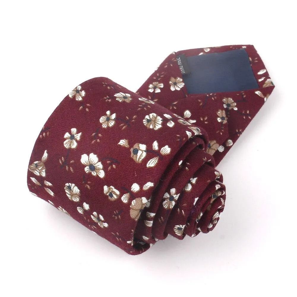 Floral Cotton Boho Tie