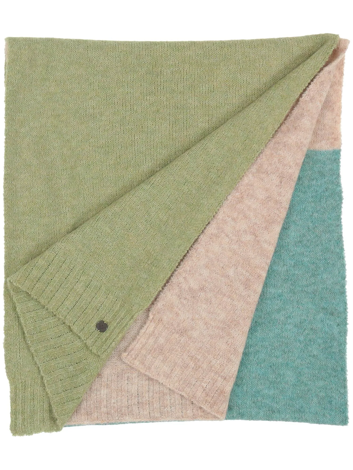 Fraas Block Stripe Eco Knit Scarf