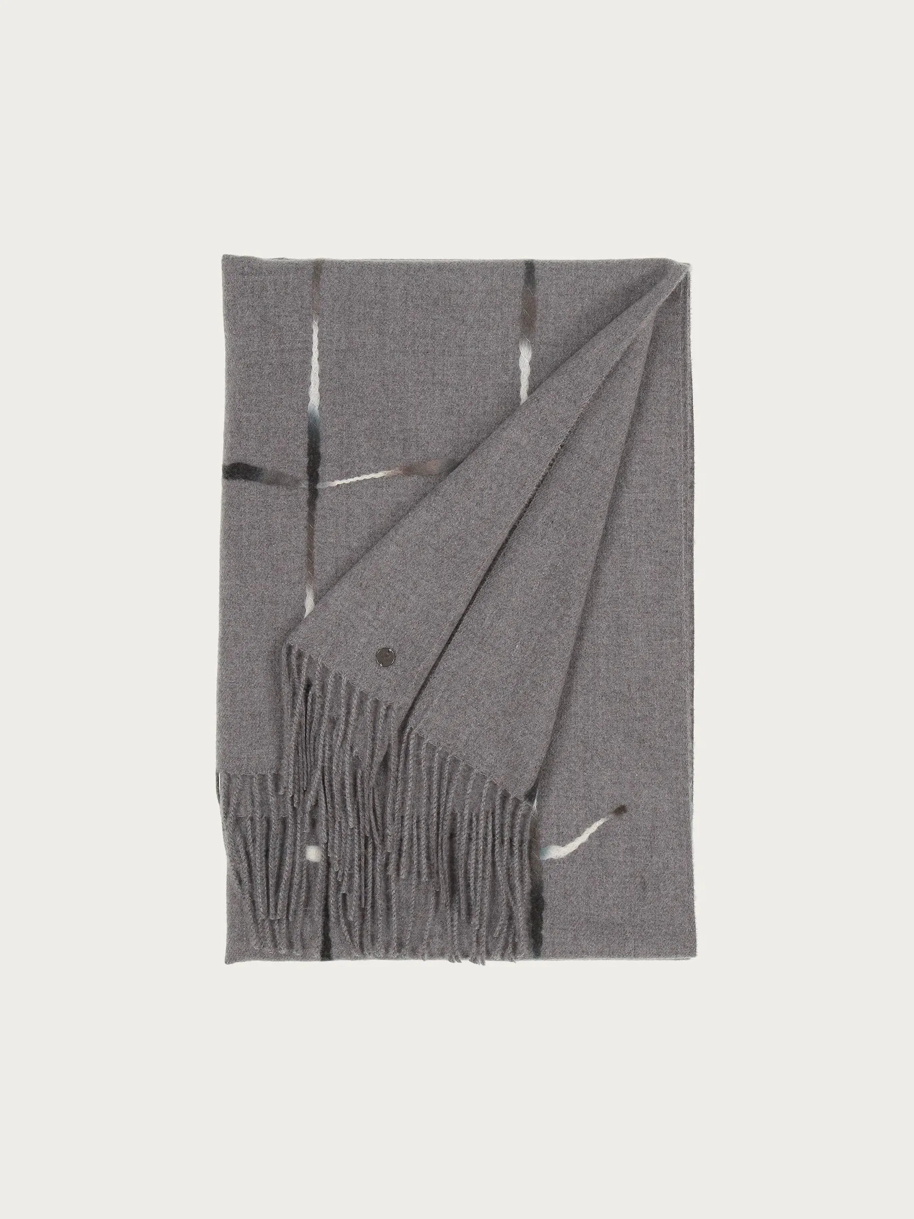 Fraas Needle Punch Windowpane Stole