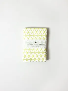 Haikara Little Handkerchief Pattern, Kagome Green