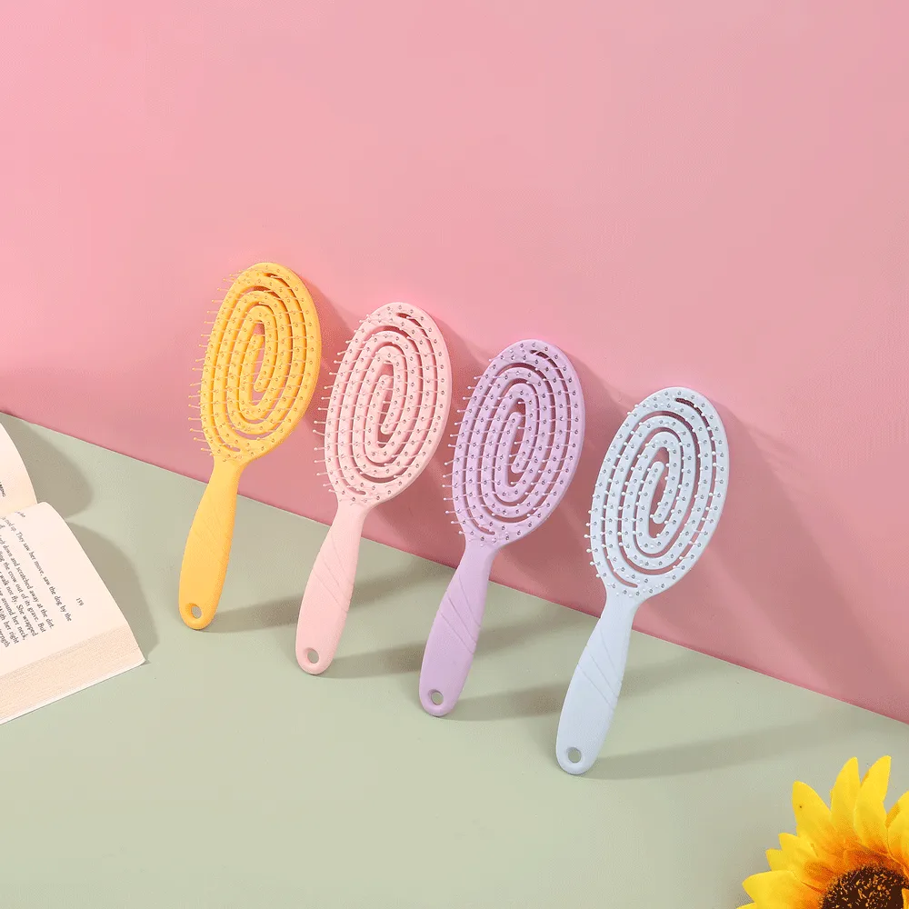 Hair scale massage shampoo brush.