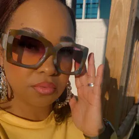 In the Army Now Rectangle Sunglasses