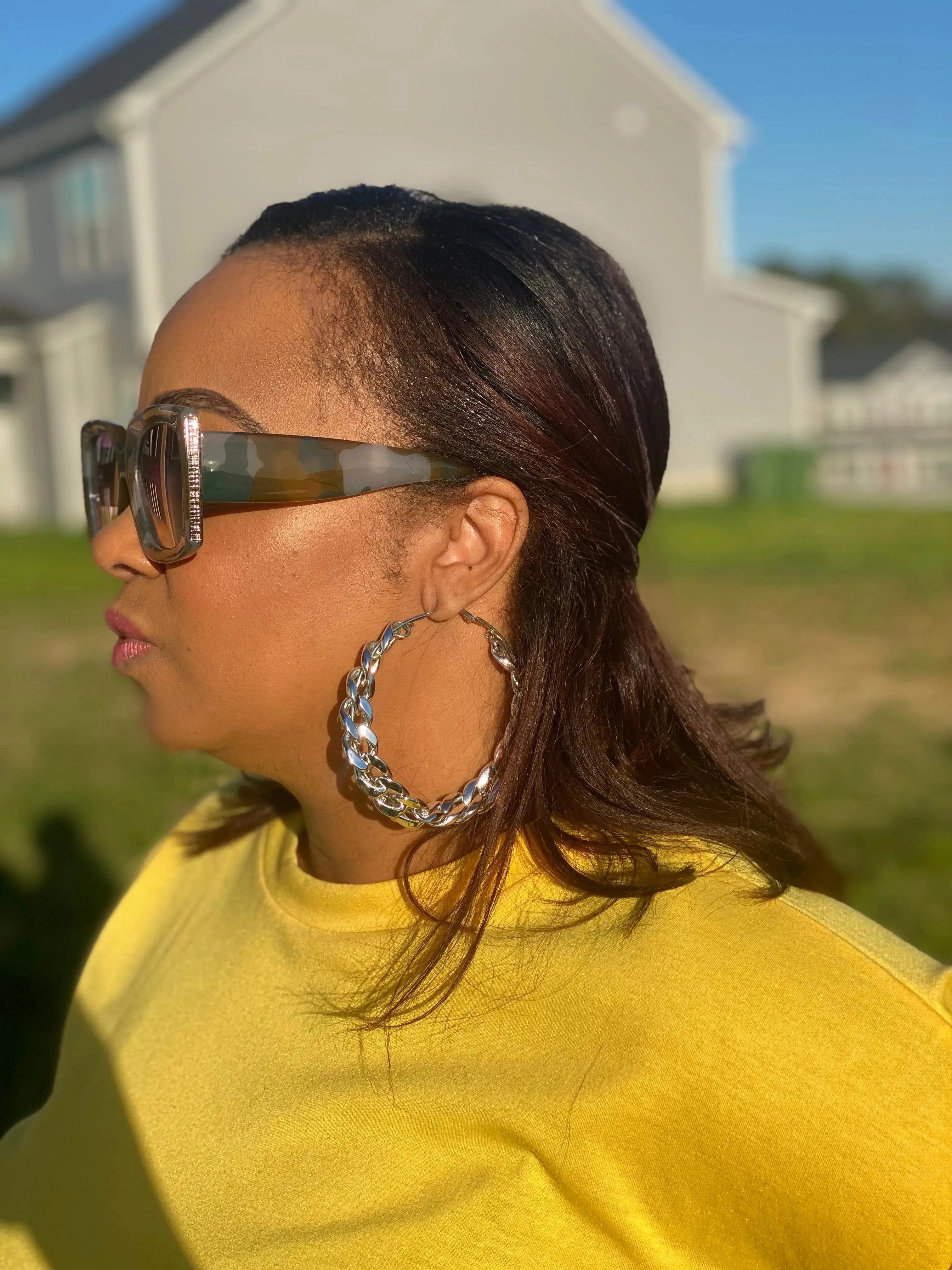 In the Army Now Rectangle Sunglasses