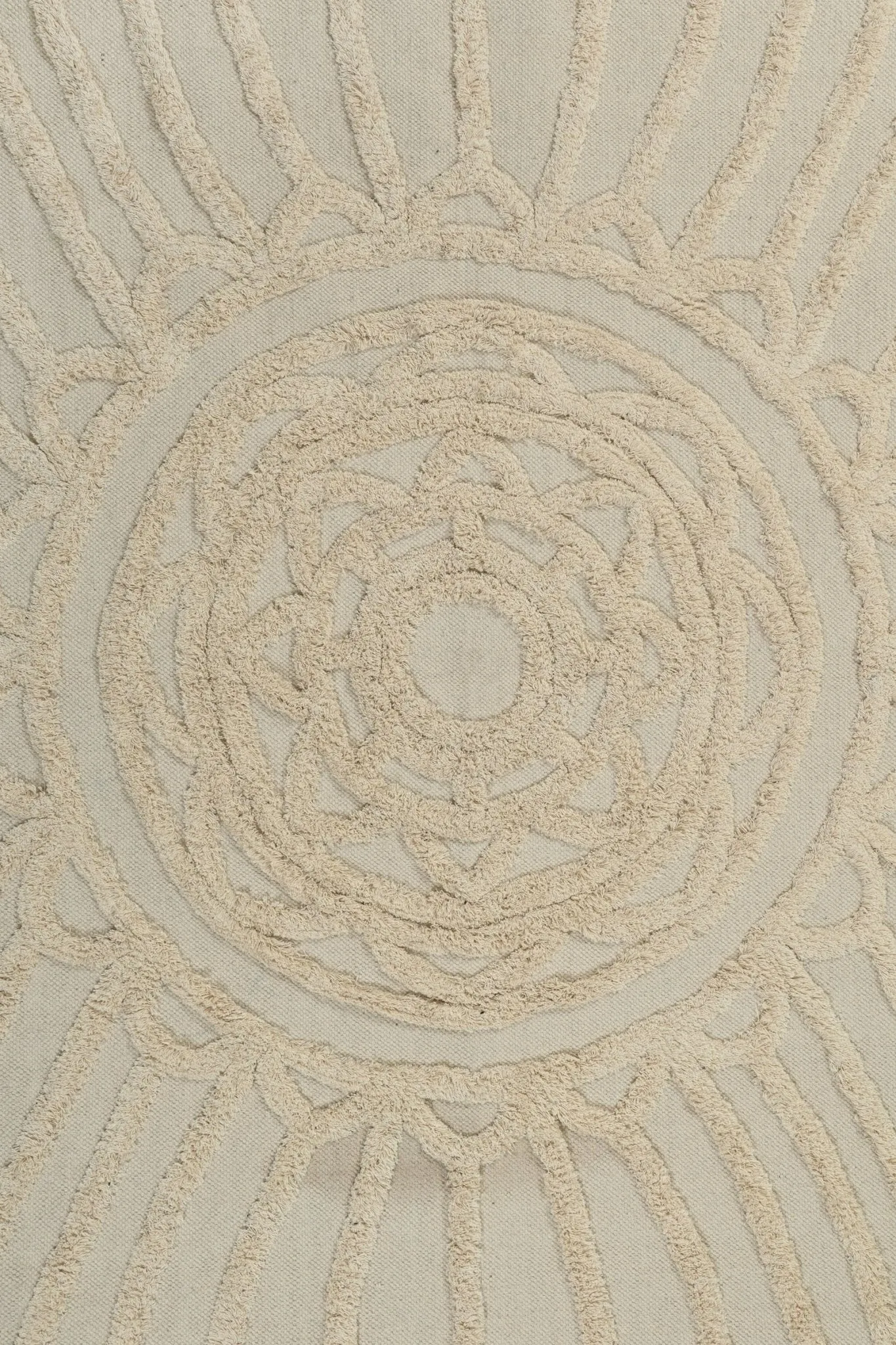 INDIANA - HAND EMBROIDERED COTTON RUG