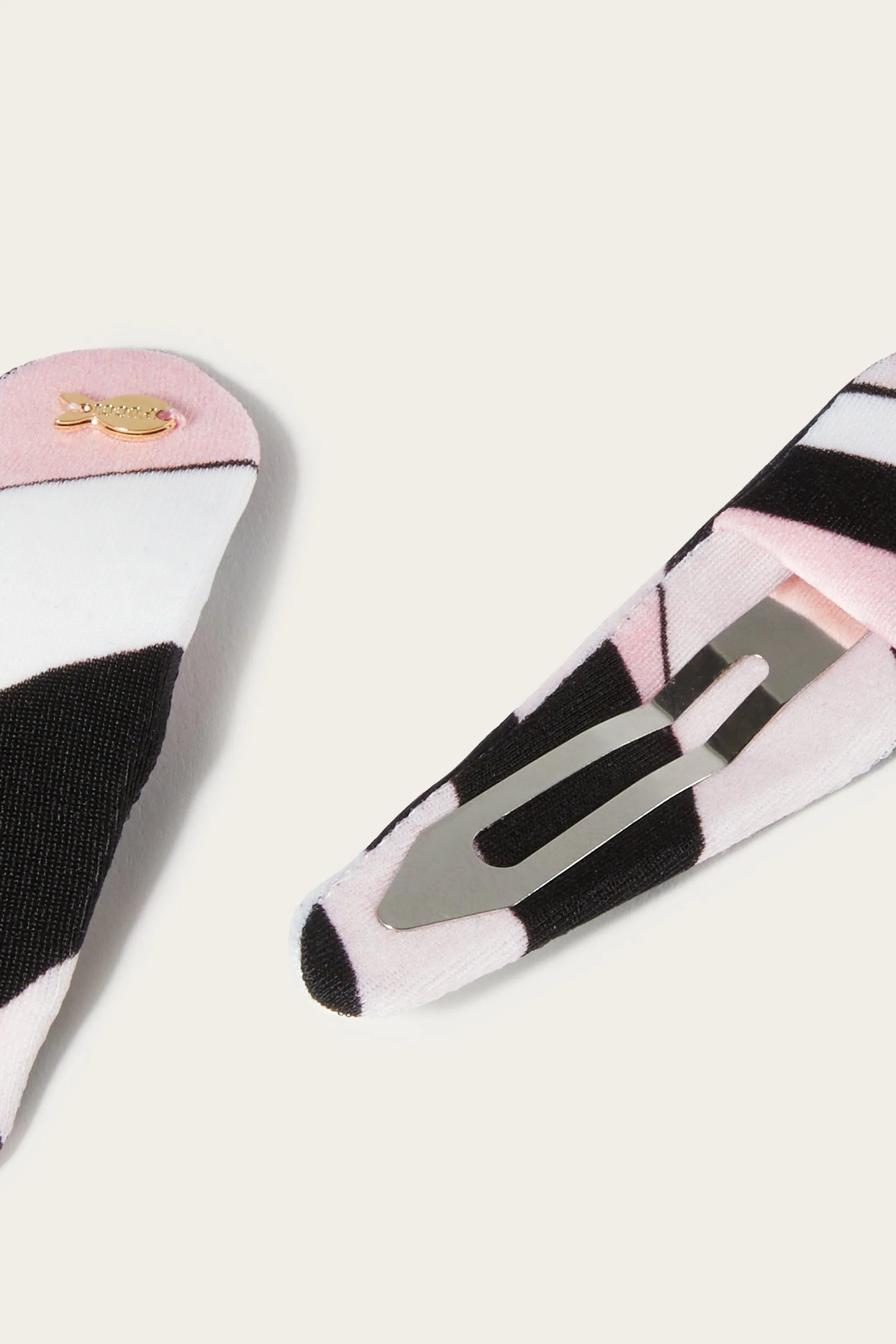 Iride-Print Hair Clips