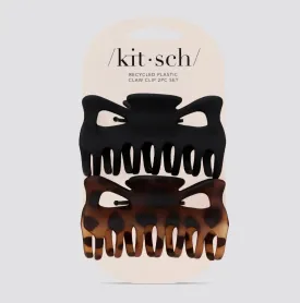 KITSCH RECYCLED LARGE CLAW CLIP 2PC