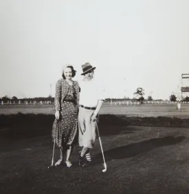 Lady Golfer, I Thought I Burned Those Socks Photograph