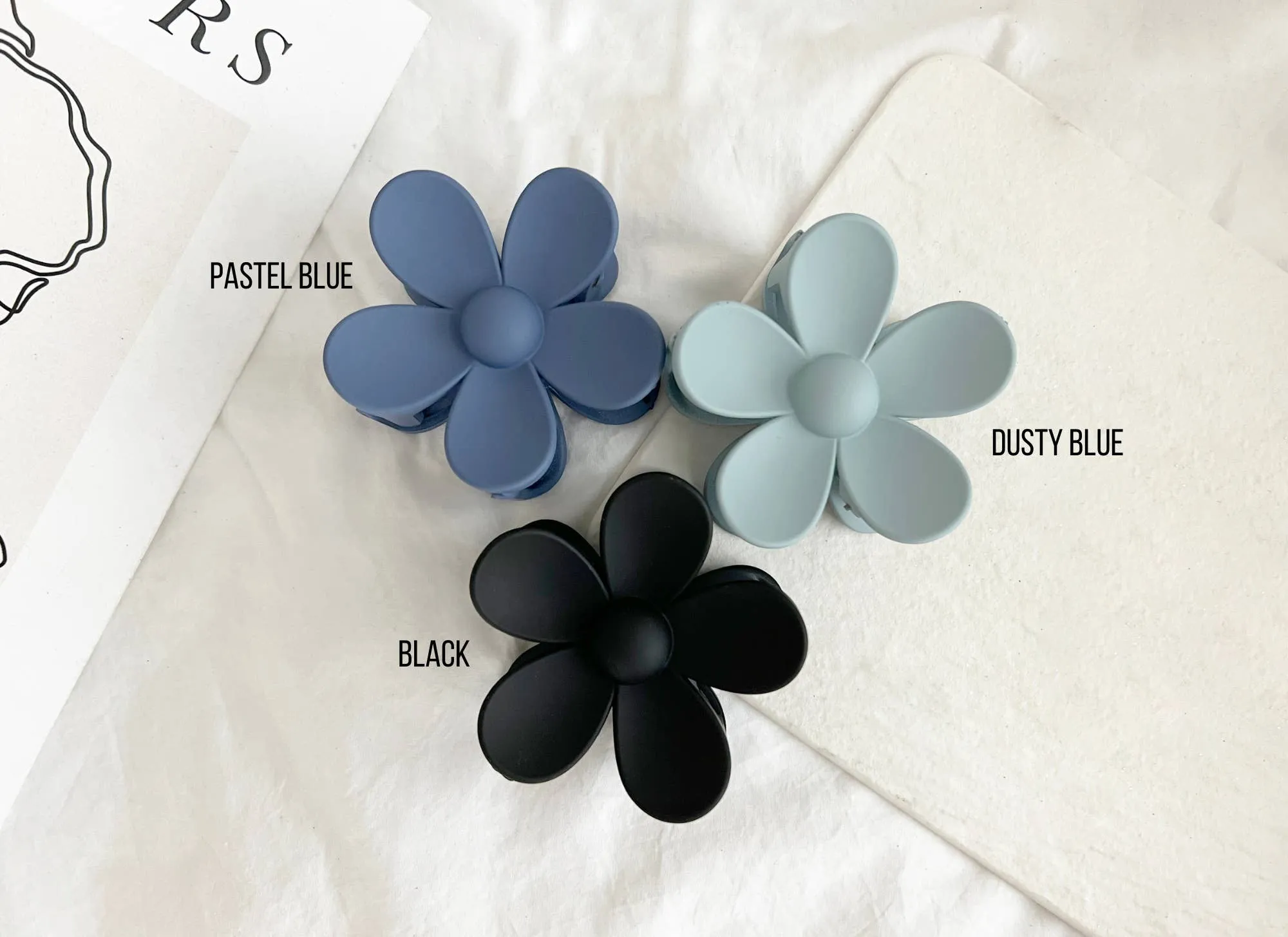 Large Daisy Flower 3"x3" Hair Claws