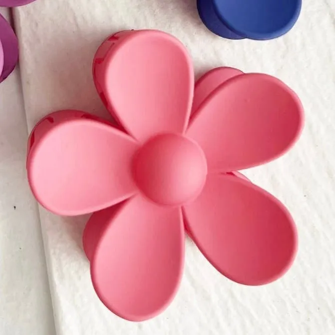 Large Daisy Flower 3"x3" Hair Claws