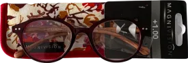magnivision Zinnia Lenses Reading Glasses  1 Red