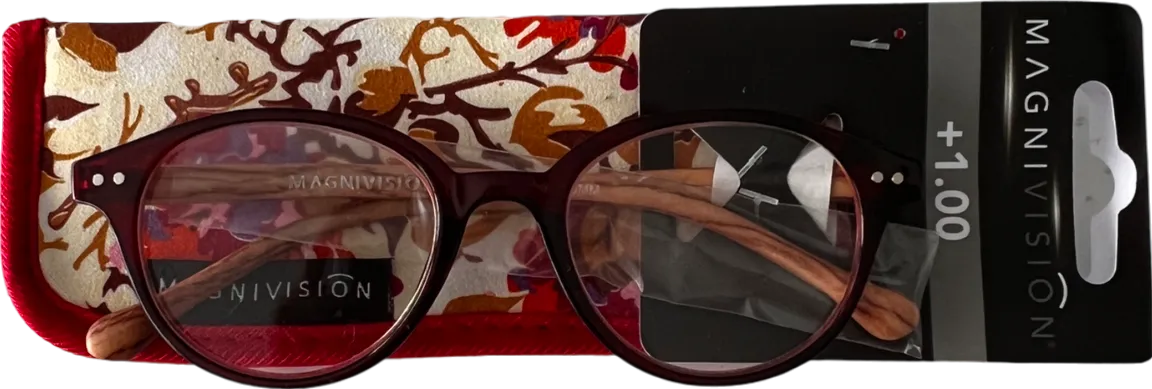 magnivision Zinnia Lenses Reading Glasses  1 Red