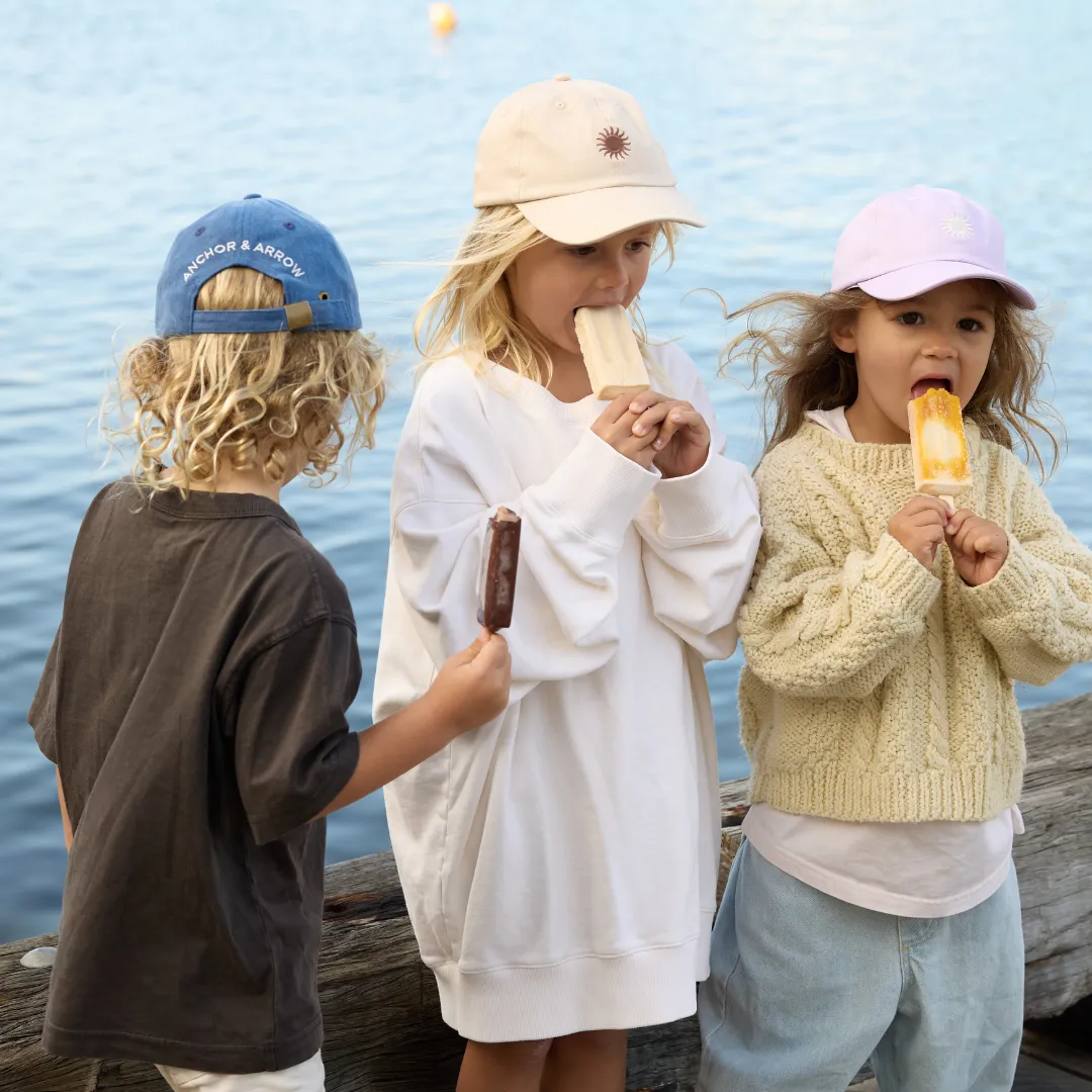 Matching Sun Cap - Lilac