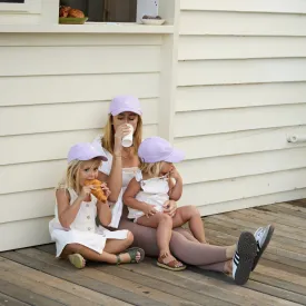 Matching Sun Cap - Lilac