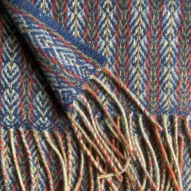 Merino lambswool woven scarf 8